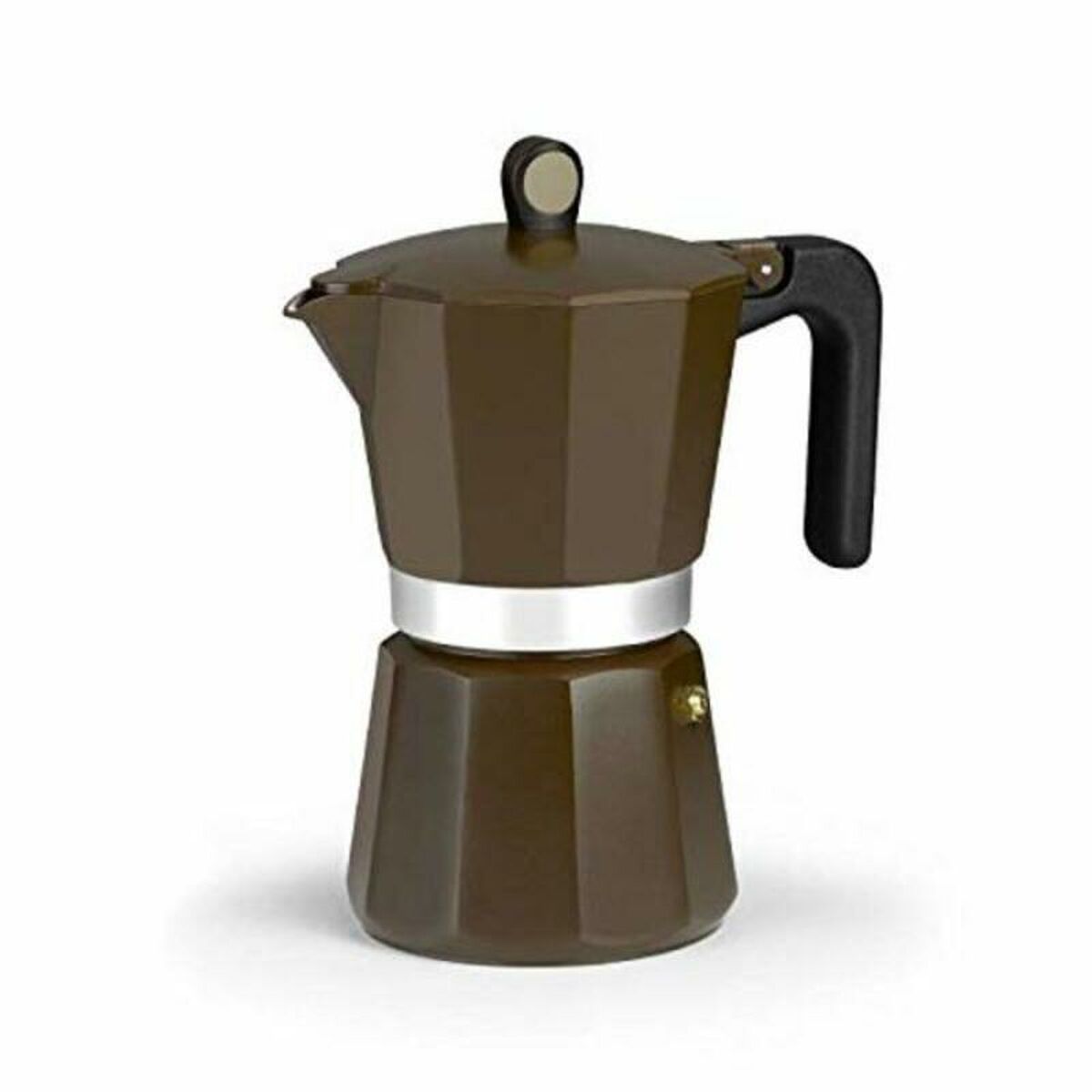 Italian Coffee Pot Monix NEW CREAM 9 Cups